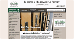 Desktop Screenshot of builders-hardware.com