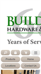 Mobile Screenshot of builders-hardware.com